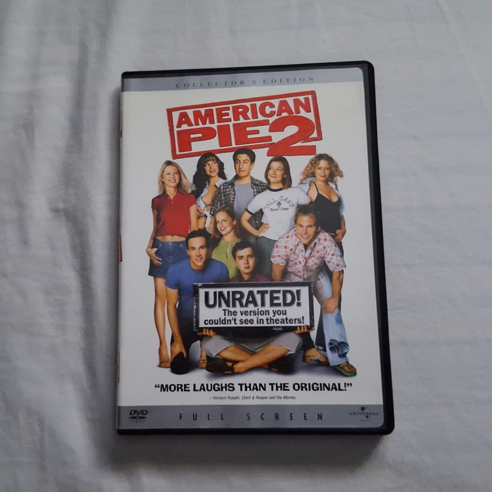American Pie 2 Unrated DVD Full screen